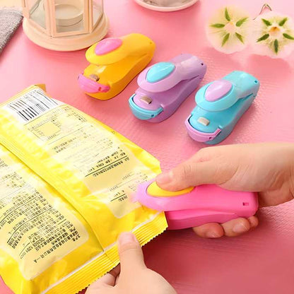 Portable mini sealing machine battery operated